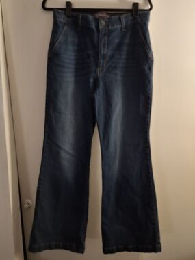 Gloria Vanderbilt Classic Wide-Leg Women’s Jeans - Dark Blue